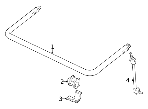 Stabilizer Bar & Components for 2004 Land Rover Discovery #3