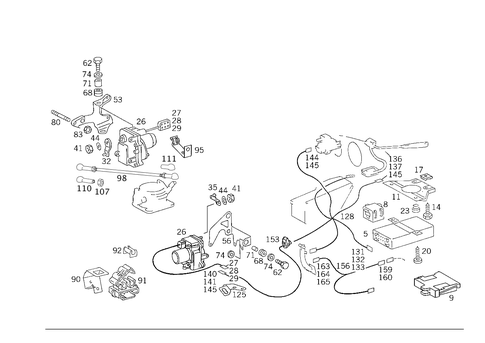 Tempomat (Cruise Control) for 1988 Mercedes-Benz 260E #1