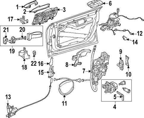 Lock & Hardware for 2025 Mercedes-Benz EQE AMG® #4