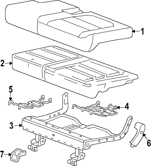 Third Row Seats for 2025 GMC Acadia #6
