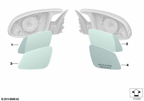 Exterior Trim Components for 2014 BMW 335i #2