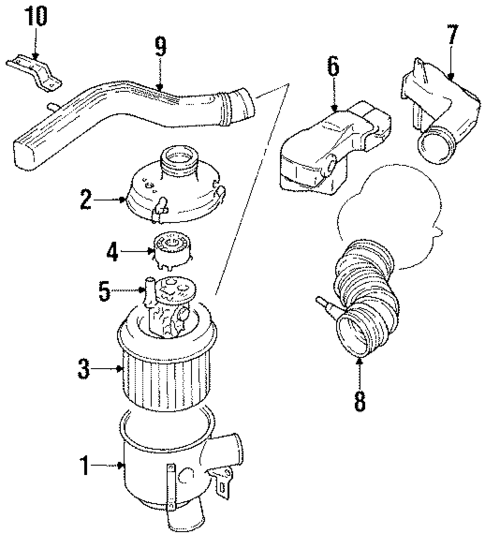 Filters for 1990 Mitsubishi Galant #0