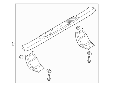 Running Board for 2019 Ford F-250 Super Duty #10