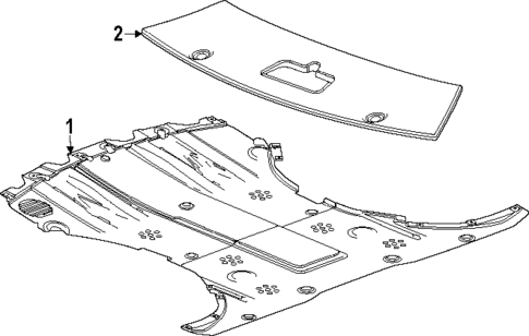Under Cover & Splash Shields for 2025 Chevrolet Blazer EV #0