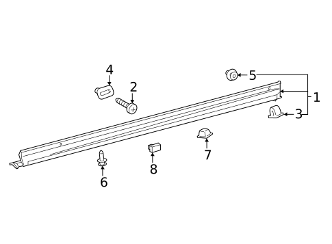 Exterior Trim - Pillars for 2025 Lexus NX350h #1