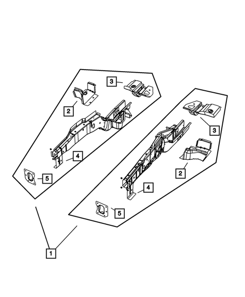 Frames for 2008 Dodge Grand Caravan #1