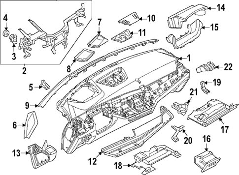 Instrument Panel for 2025 BMW X5 #0