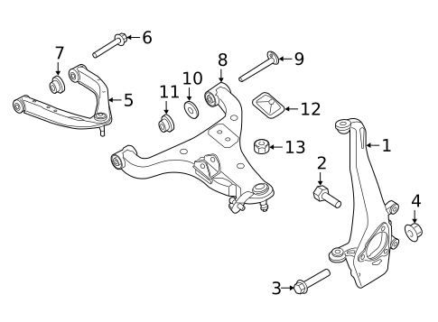 Suspension Components for 2019 Nissan Armada #2