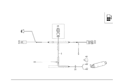 Fuel Pump Cable for 1999 Mercedes-Benz E430 #1