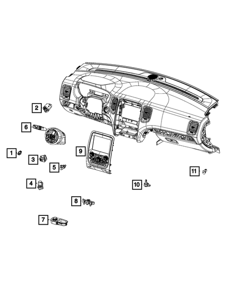 Keys, Modules and Engine Controllers for 2020 Dodge Durango #2