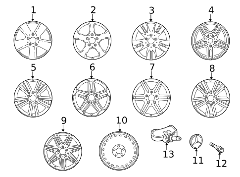 Wheels for 2014 Mercedes-Benz E350 #0
