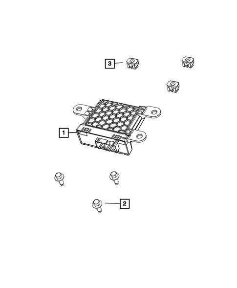Keys, Modules and Engine Controllers for 2019 Jeep Cherokee #8