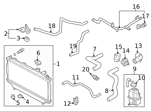 Powertrain Control for 1999 Mazda Protege #4