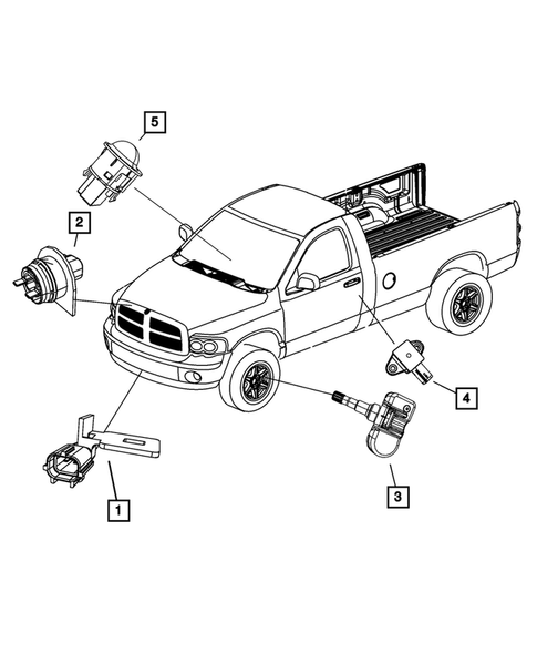 Sensors for 2011 Ram 2500 #2