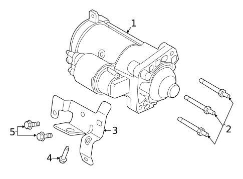 Starter for 2021 Volvo XC60 #0