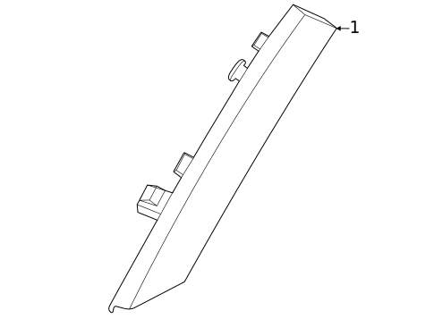 Side Marker Lamps for 2025 Lincoln Aviator #1