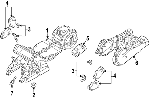 Rear Evaporator for 2025 Audi Q7 #0