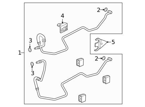 Trans Oil Cooler Lines for 2010 Jaguar XF #0