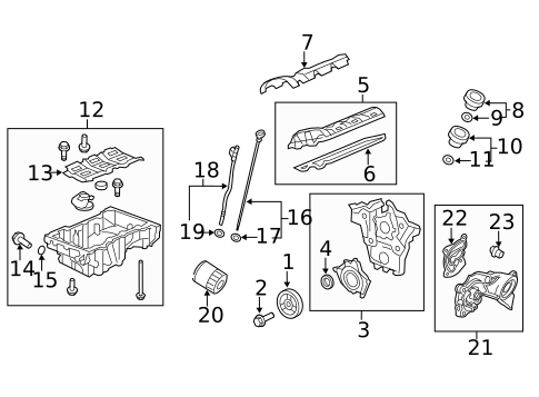 Engine Parts for 2019 Chevrolet Silverado 1500 #11