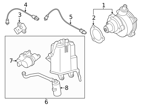 Powertrain Control for 2011 BMW X6 #1