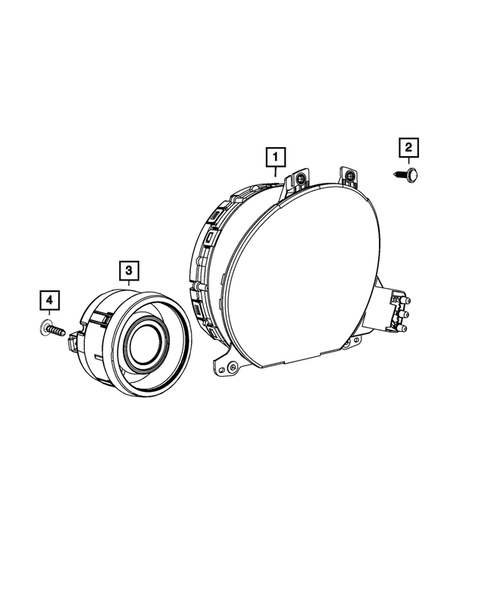 Instrument Panel Cluster for 2013 Fiat 500 #0