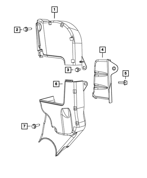 Timing Belt/Chain and Cover and Balance Shaft for 2015 Fiat 500 #1
