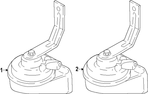 Horn for 2025 Kia K4 #0