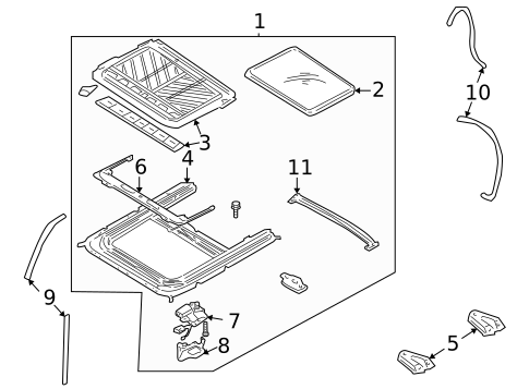 Sunroof for 2002 Nissan Sentra #0