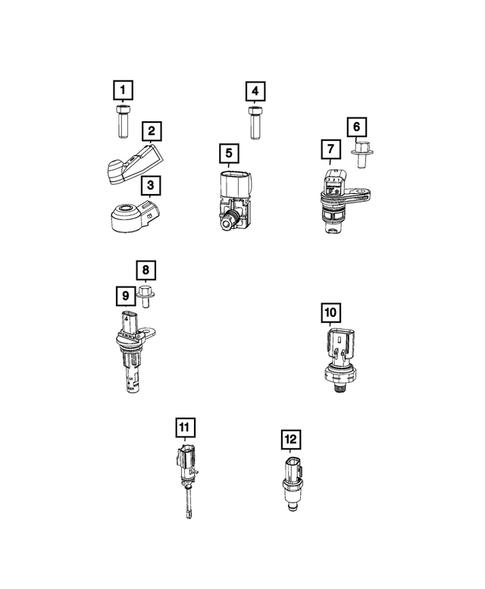 Sensors for 2021 Dodge Durango #1
