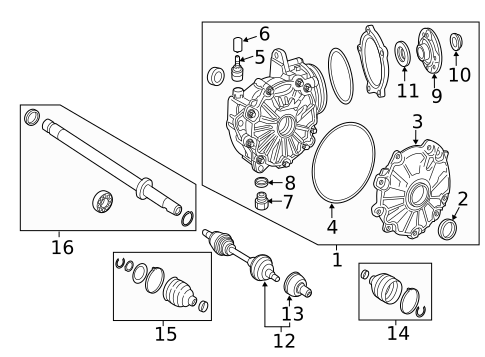 Carrier & Front Axles for 2021 Mercedes-Benz C63 AMG #0