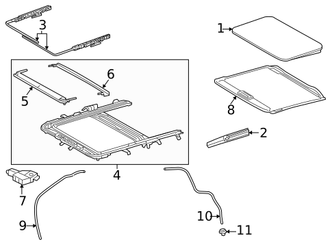 Sunroof for 2023 Lexus NX350h #1