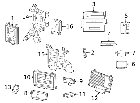 Electrical Components for 2020 Mercedes-Benz G63 AMG #3