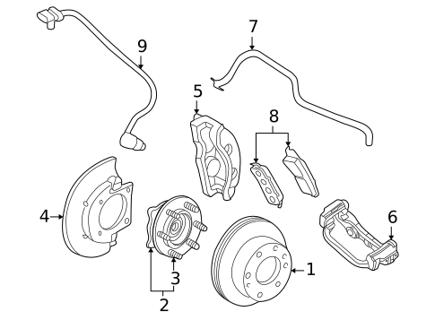 Brake Hydraulics for 2003 Hummer H2 #0
