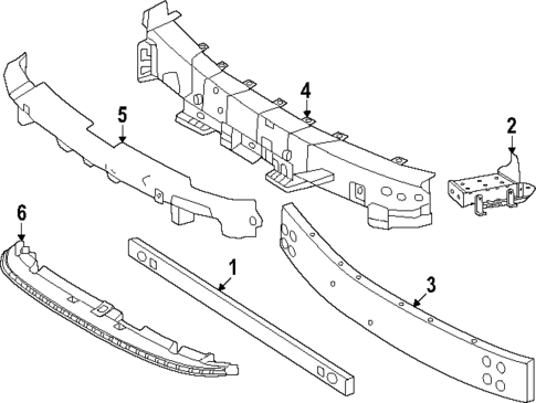 Bumper & Components - Front for 2025 Toyota Crown Signia #1
