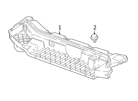 Splash Shields for 2018 Cadillac XT5 #0