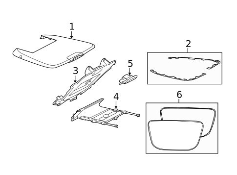 Front Seat Components for 2013 Jaguar XJ #5