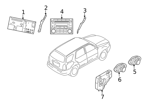 Sound System for 2008 Mazda Tribute #1