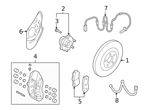 Anti-Lock Brakes for 2011 Nissan GT-R #0