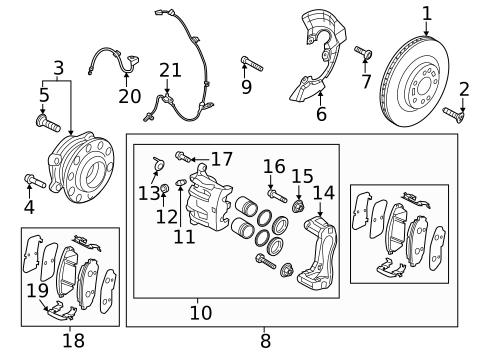 Hardware, Fasteners & Fittings for 2022 Kia Carnival #0
