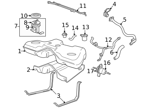 Filters for 2007 Ford Five Hundred #1
