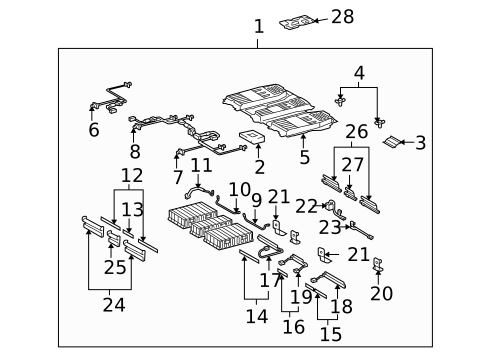 Battery for 2006 Toyota Highlander #2