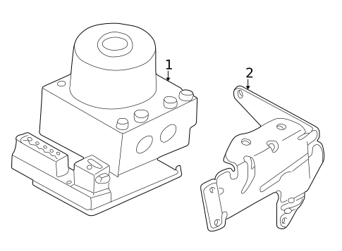 Anti-Lock Brakes for 2006 Mercury Mariner #2