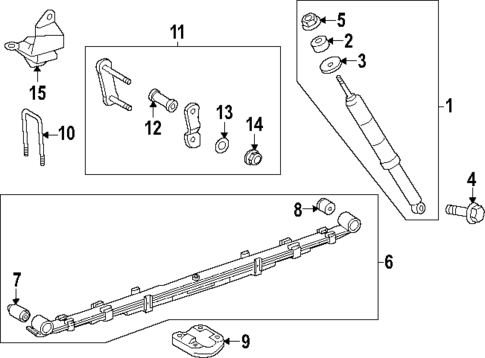 Rear Suspension for 2024 Toyota Tacoma #2