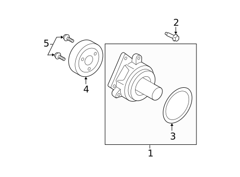 Water Pump for 2009 Ford Escape #0