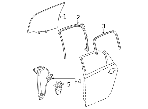 Front Door for 2011 Chevrolet Impala #2