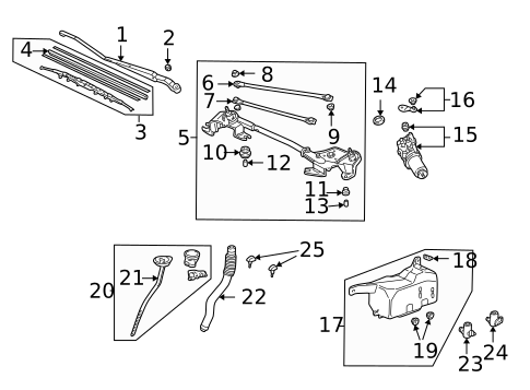 Wipers for 2004 Acura RSX #0