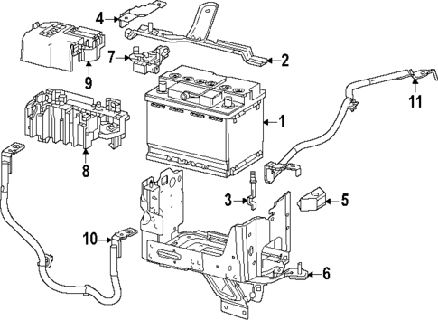 Battery for 2025 Acura ZDX #0