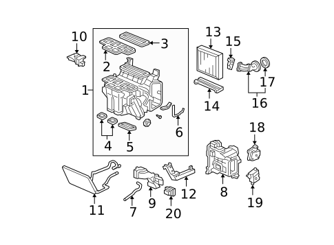 Controls for 2010 Honda Ridgeline #0