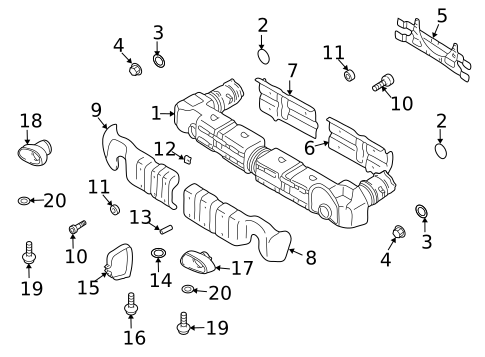 Exhaust Components for 2007 Porsche 911 #0