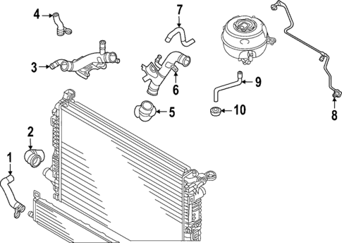 Hoses & Lines for 2024 Audi RS7 Sportback #2